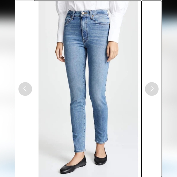 Khaite Vanessa High Rise Straight Jeans Sz 31 - Picture 2 of 14